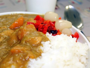 # この日の炊き出しメニュー